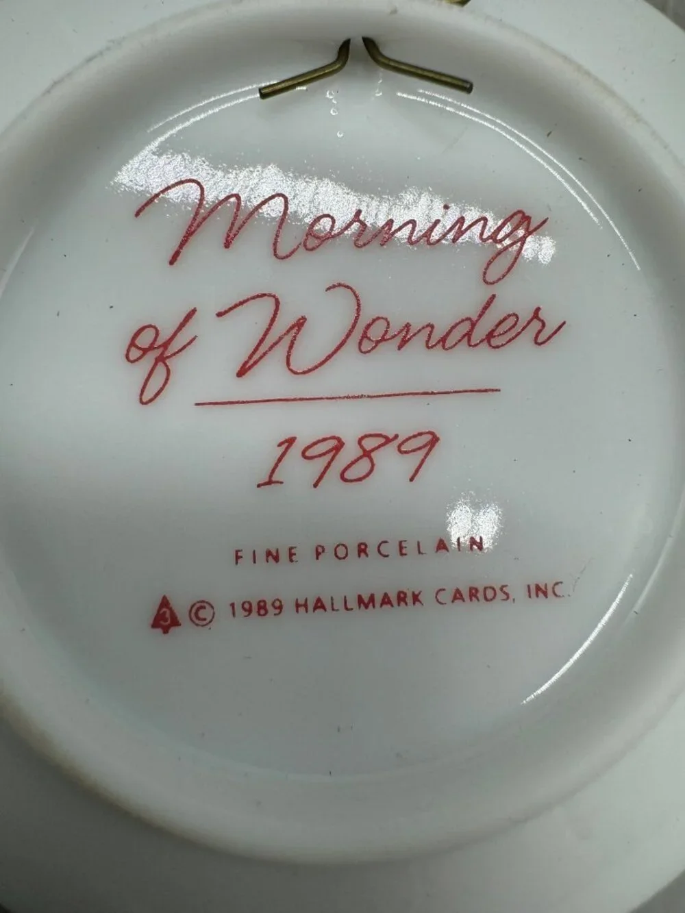 Hallmark see includes ornament